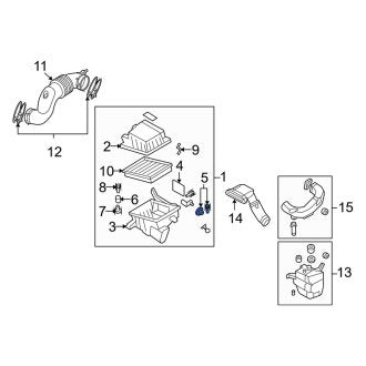 New Fits Kia, Air Cleaner Bracket - Part # 281141D000