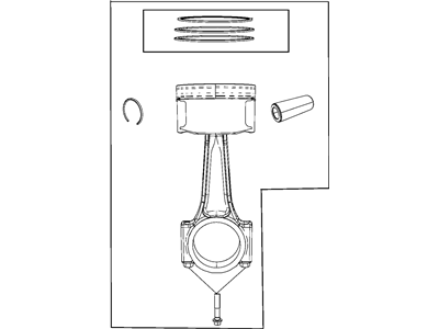 Piston Pin And Rod C-Size See Note