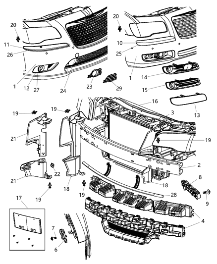 Plug Fog Lamp Hole