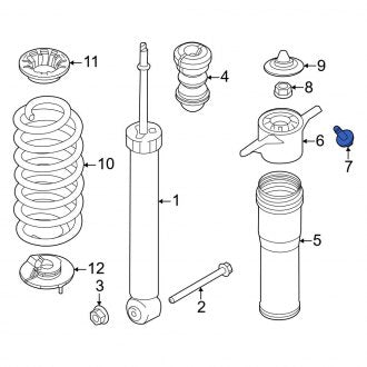 New Fits Kia, Suspension Shock Absorber Mounting Bolt - Part # 1145910356K