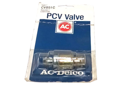 New OEM 1980-1982 305 - 350 V8 AC Delco PCV Valve (CV851C), Part # 25042721
