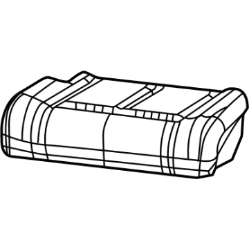 New 2021 Fits Chrysler Grand Cherokee Cover-Rear Seat Cushion - Part # 7GH76WT3AB