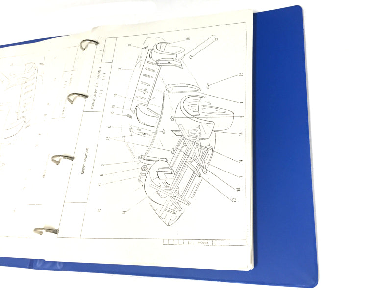 OEM FerrarI 365 GTC4 Body Coachwork Parts Illustrations Manual (Marparts Version) Italian