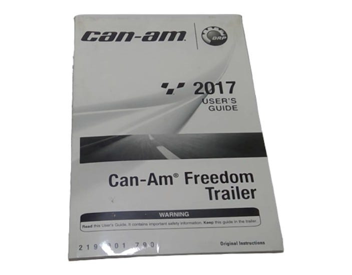 New OEM Genuine Bombardier Recreational Products, Freddom Guide - Part # 219001790