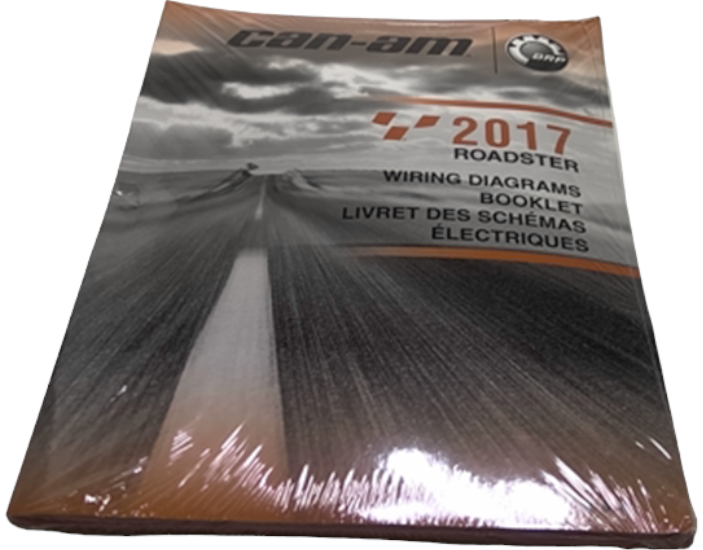 New OEM Genuine Bombardier Recreational Products, Roadster Wiring Diagrams 2 - Part # 219100864