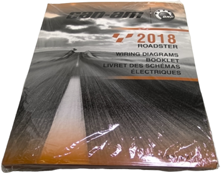 New OEM Genuine Bombardier Recreational Products, Roadster Wiring Diagrams 2 - Part # 219100877