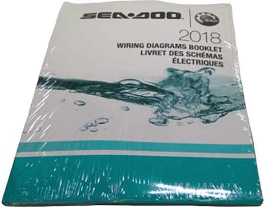 New OEM Genuine Bombardier Recreational Products, Sea Doo Wiring Diagrams 20 - Part # 219100878