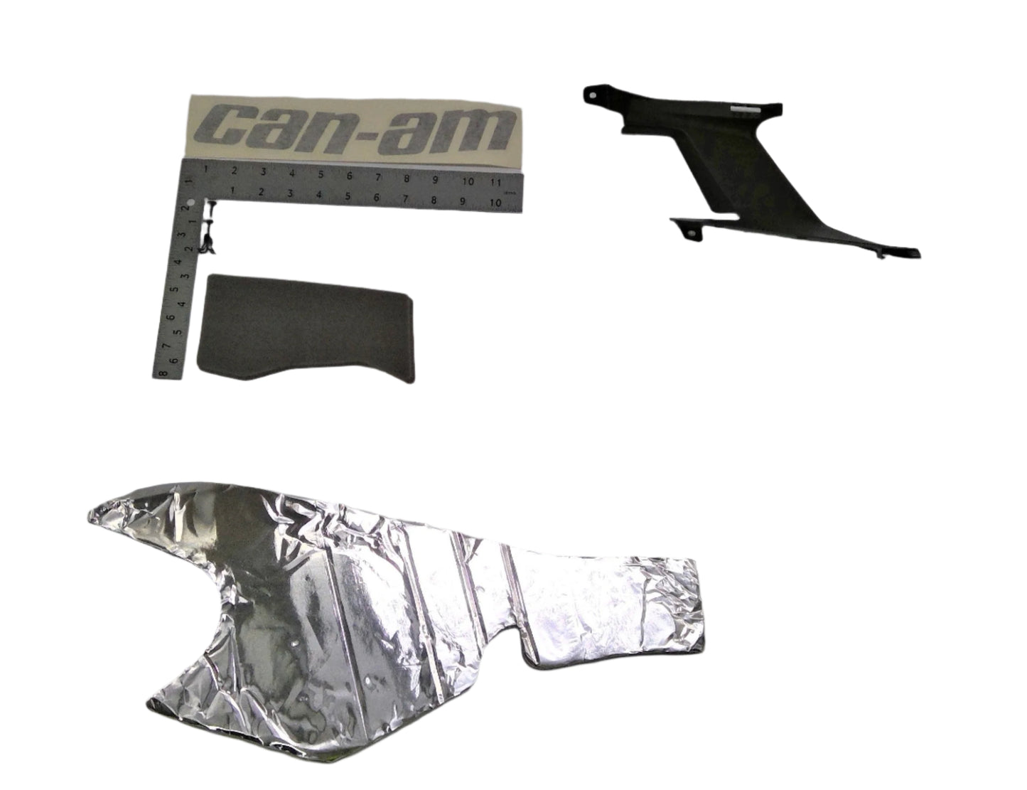 New OEM Genuine Bombardier Recreational Products, White Lh Panel Kit - Part # 219800345