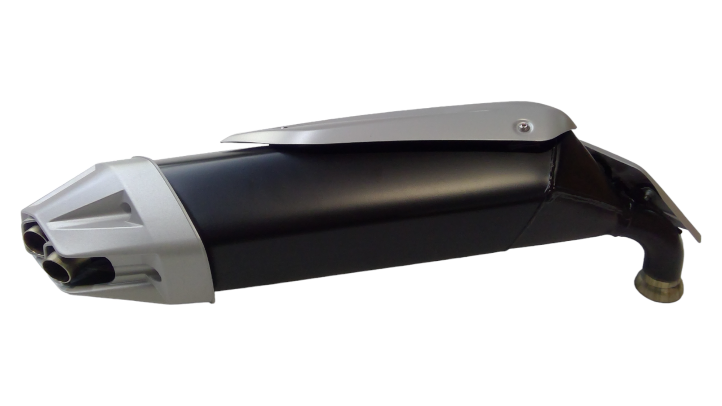 New OEM Genuine Bombardier Recreational Products, Kit Muffler Assy - Part # 219800438