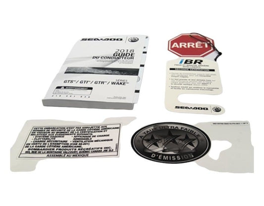 New OEM Genuine Bombardier Recreational Products, Documents Kit - Part # 295100768