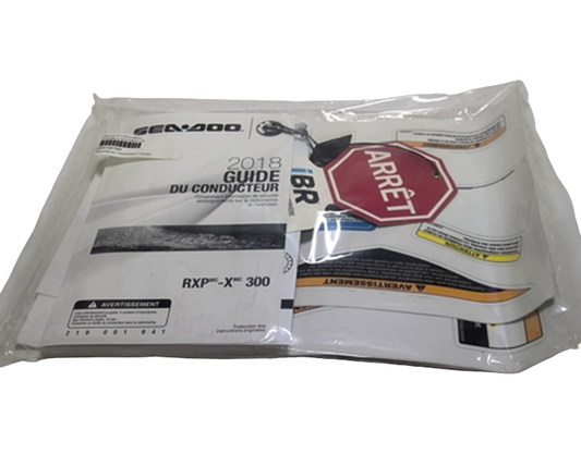 New OEM Genuine Bombardier Recreational Products, Documents Kit - Part # 295100769