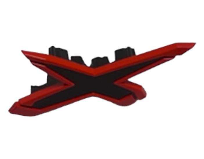 New OEM Genuine Bombardier Recreational Products, Front Bottom Pan Logo - Part # 502007645