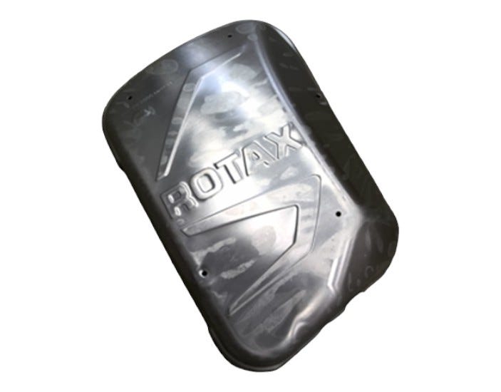 New OEM Genuine Bombardier Recreational Products, Rh Heat Shield - Part # 514054474