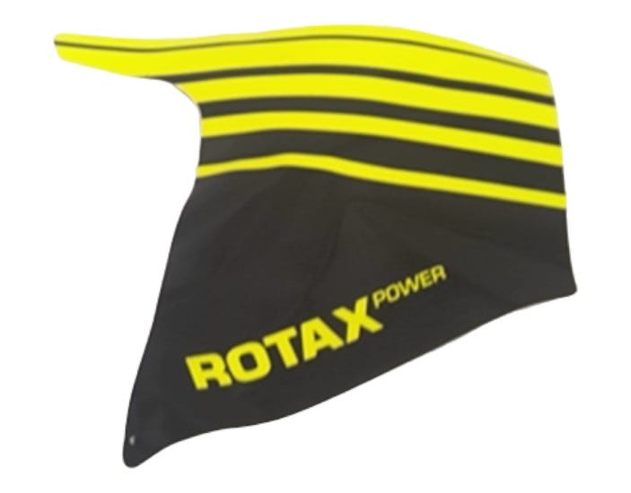 New OEM Genuine Bombardier Recreational Products, Lat. Label Rh - Part # 704906698