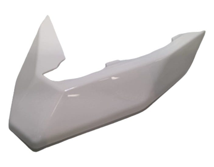 New OEM Genuine Bombardier Recreational Products, Rh Bumper Cap White - Part # 705007353
