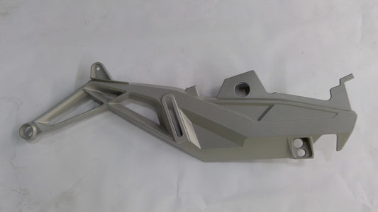 New OEM Genuine Bombardier Recreational Products, Rh Footrest Support Silve - Part # 705007975