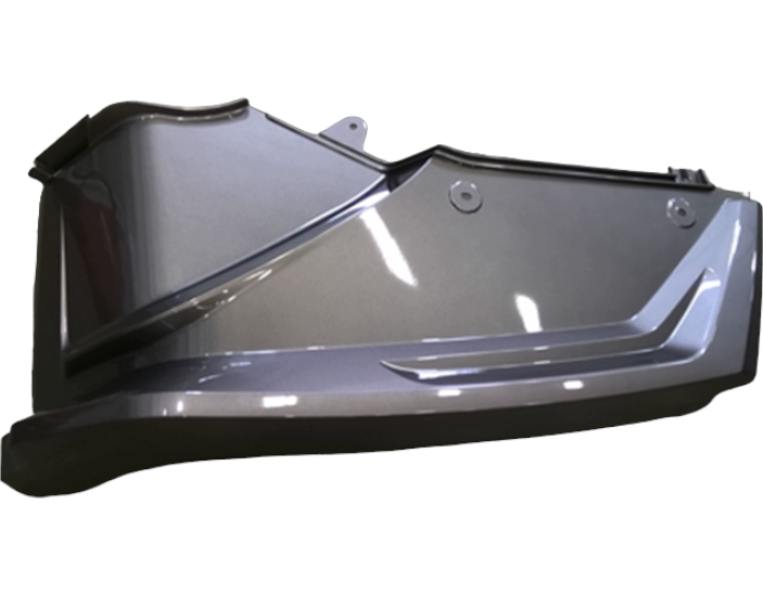 New OEM Genuine Bombardier Recreational Products, Pure Magnesium Lh Rear Fen - Part # 705011960