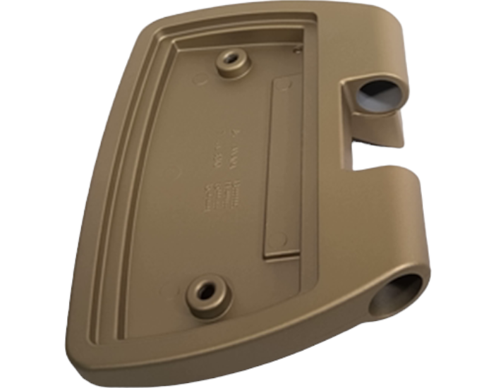 New OEM Genuine Bombardier Recreational Products, Rear Footrest Liquid Gold - Part # 705012444