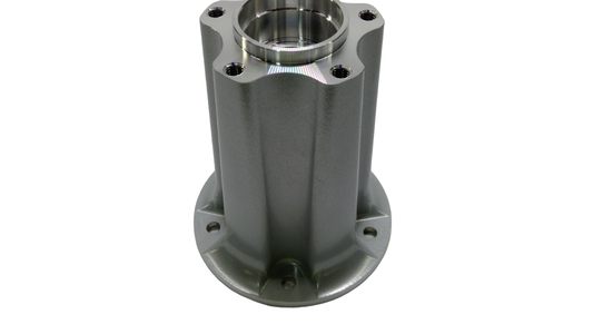 2013-2014 Can-Am Spyder RT SE6 Drive System Rear Metallic Silver Wheel, Part # 705501454 OEM part image