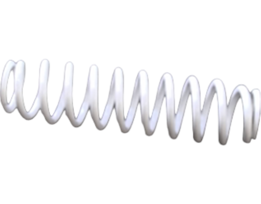 New OEM Genuine Bombardier Recreational Products, Rear Spring White - Part # 706001588