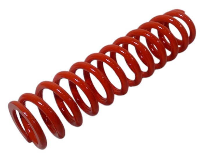 New OEM Genuine Bombardier Recreational Products, Rear Spring Red - Part # 706002272