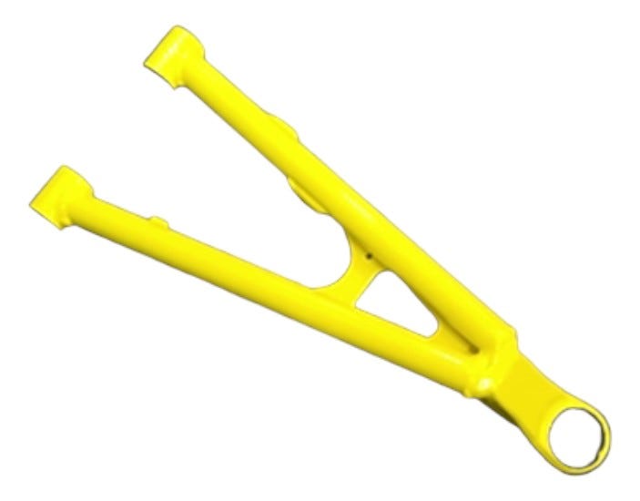 New OEM Genuine Bombardier Recreational Products, Front Rh Upper Arm Yellow - Part # 706202936