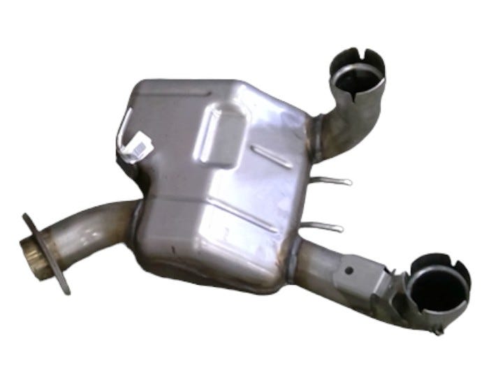 New OEM Genuine Bombardier Recreational Products, Muffler Exhaust Pri Weld - Part # 707601774