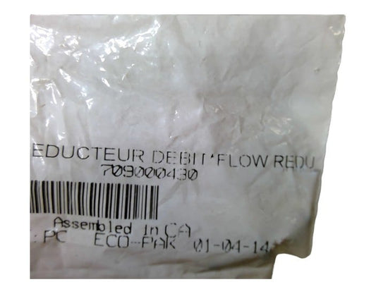New OEM Genuine Bombardier Recreational Products, Fitting Pipe Flow Restric - Part # 709000430