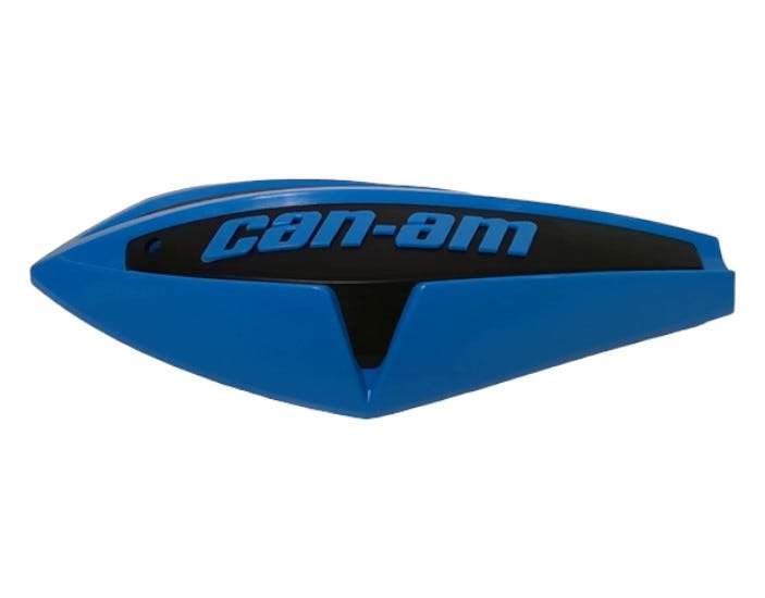 New OEM Genuine Bombardier Recreational Products, Rh Deflector Black - Part # 709401669