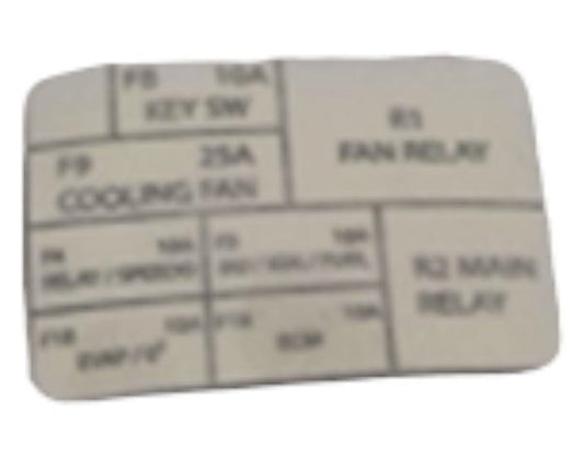 New OEM Genuine Bombardier Recreational Products, Logo Fuse Rel - Part # 710005393