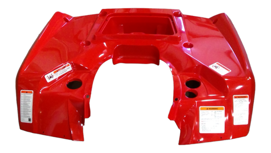 New OEM Genuine Bombardier Recreational Products, Rear Fender Kit Red - Part # 715000779