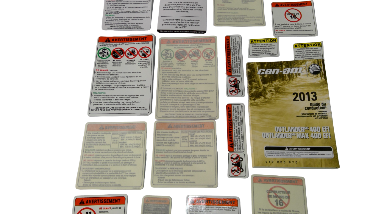 New OEM Genuine Bombardier Recreational Products, Fr. Package - Part # 715001630