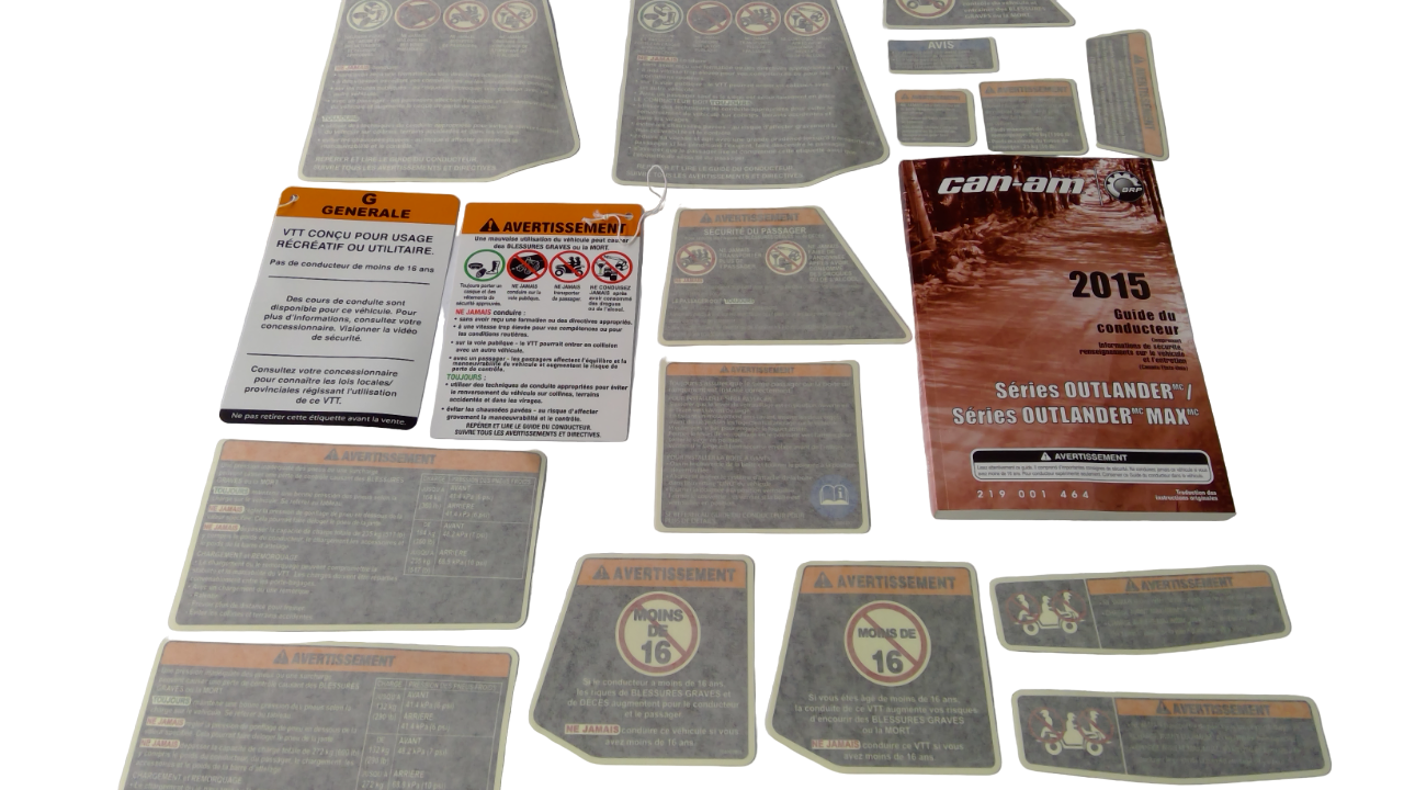 New OEM Genuine Bombardier Recreational Products, Fr. Package - Part # 715002583