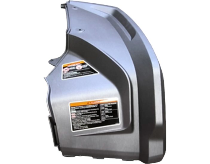 New OEM Genuine Bombardier Recreational Products, Lh Rear Fender Kit Brushe - Part # 715002621