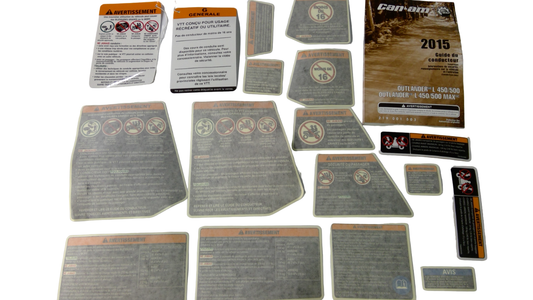 New OEM Genuine Bombardier Recreational Products, French Package - Part # 715002660