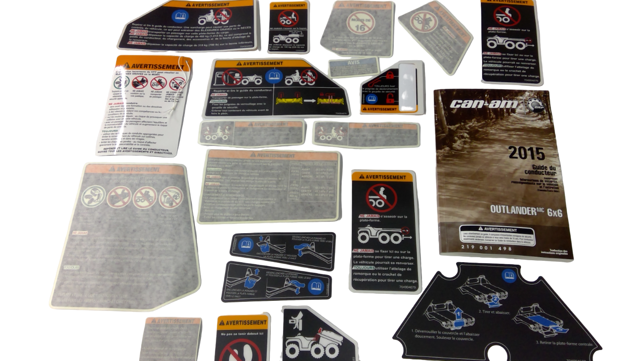 New OEM Genuine Bombardier Recreational Products, Fr. Package - Part # 715002737