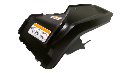New OEM Genuine Bombardier Recreational Products, Black Lh Rear Fender Assy - Part # 715002998