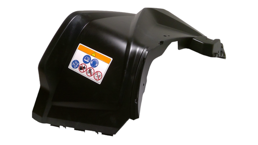 New OEM Genuine Bombardier Recreational Products, Black Lh Front Fender Assy - Part # 715003001
