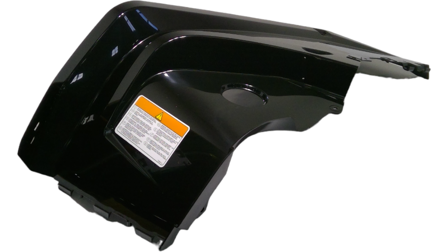 New OEM Genuine Bombardier Recreational Products, Black Rh Rear Fender Assy - Part # 715003307