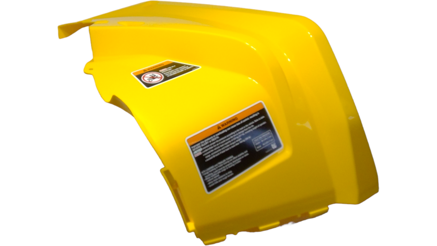 New OEM Genuine Bombardier Recreational Products, Yellow Lh Rear Fender Kit - Part # 715003993