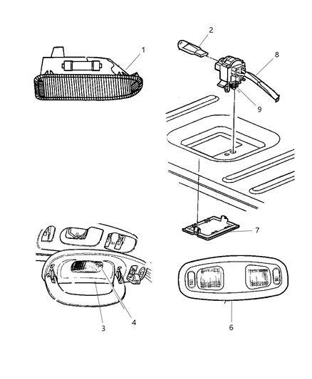 Wiring Overhead Console