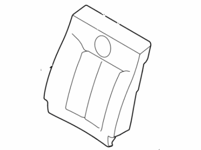 Cover Assy - Rear Seat Back