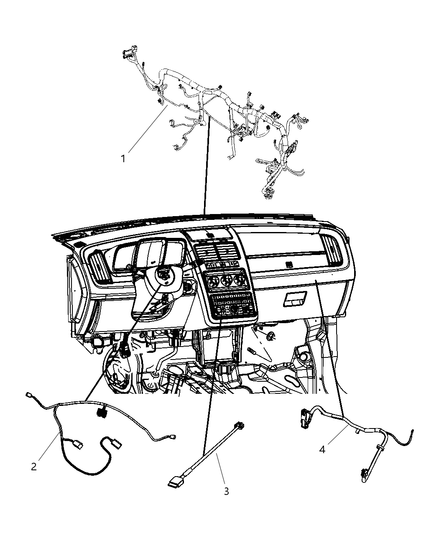 Wiring Instrument Panel