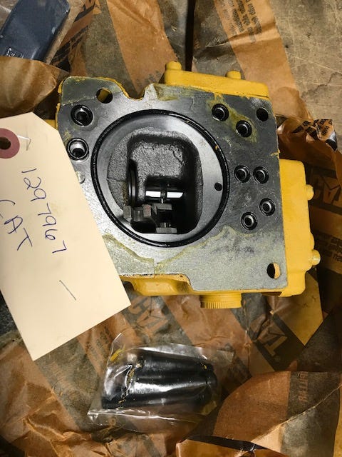 New OEM Genuine Caterpillar, Valve G - Part # 1297967