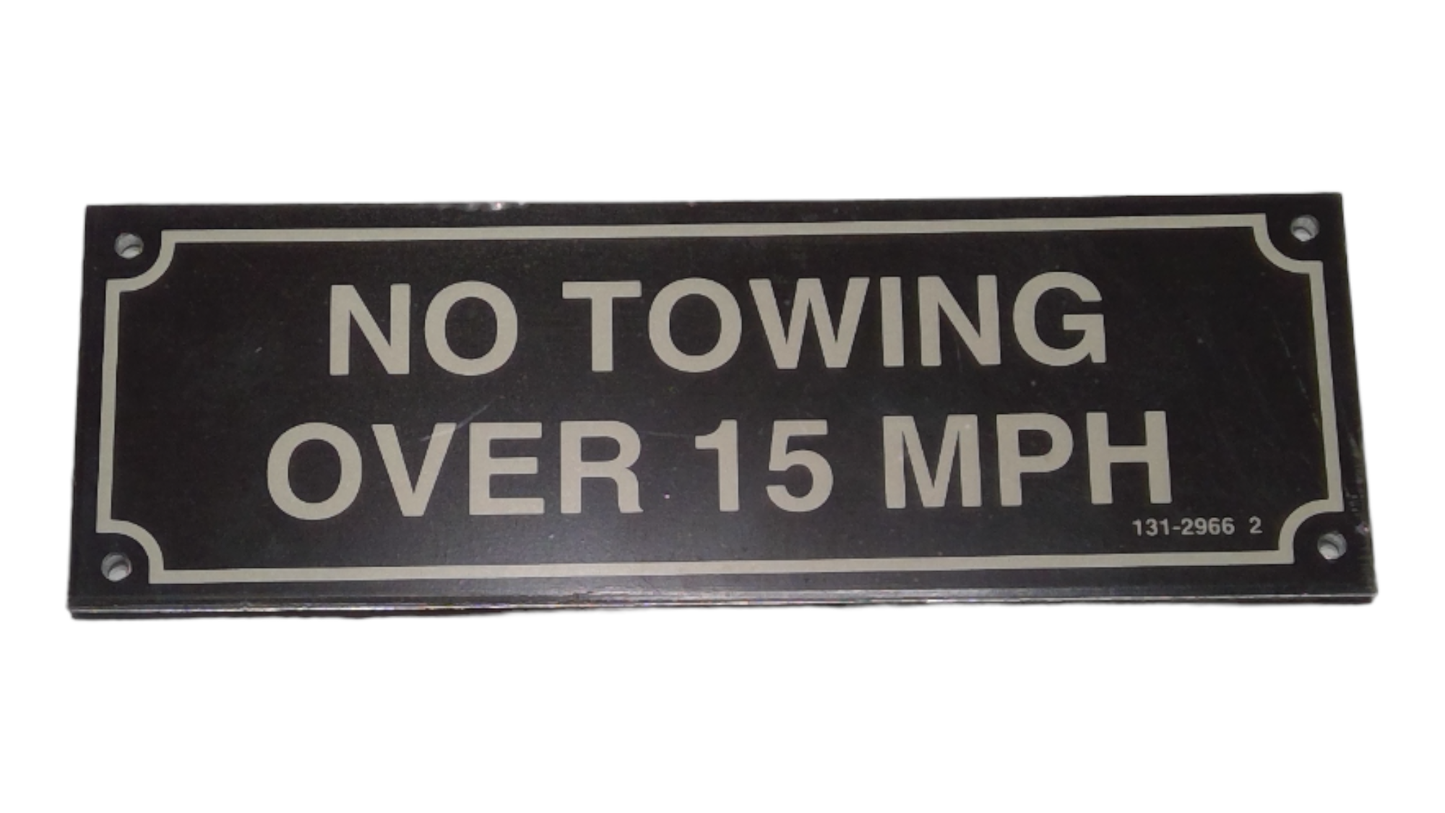 New OEM Genuine Caterpillar, Plate-Ident - Part # 1312966