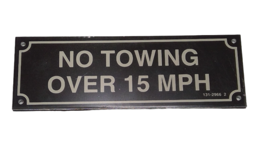 New OEM Genuine Caterpillar, Plate-Ident - Part # 1312966