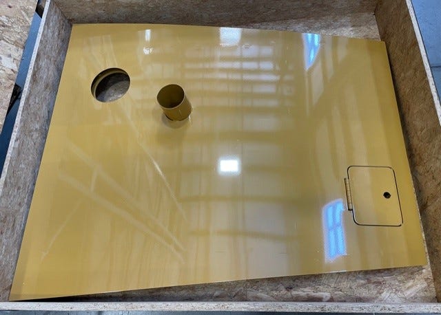 New OEM Genuine Caterpillar, Hood A - Part # 1322701