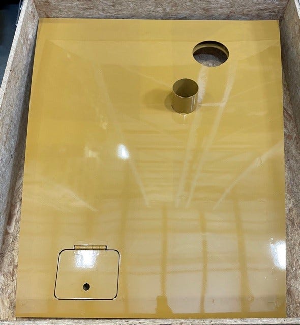 New OEM Genuine Caterpillar, Hood A - Part # 1322701