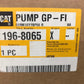 New OEM Genuine Caterpillar, Pump Gp Fi - Part # 1968065
