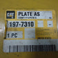 New OEM Genuine Caterpillar, Plate As - Part # 1977310